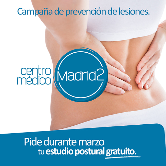 El centro médico madrid2 organiza Campaña Prevención Lesiones